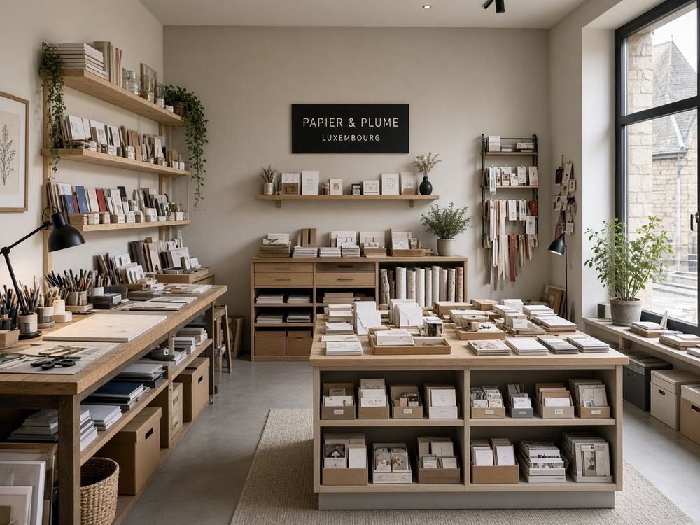 About the Stationery / paper goods / gift shop studio at Studio Genereclis