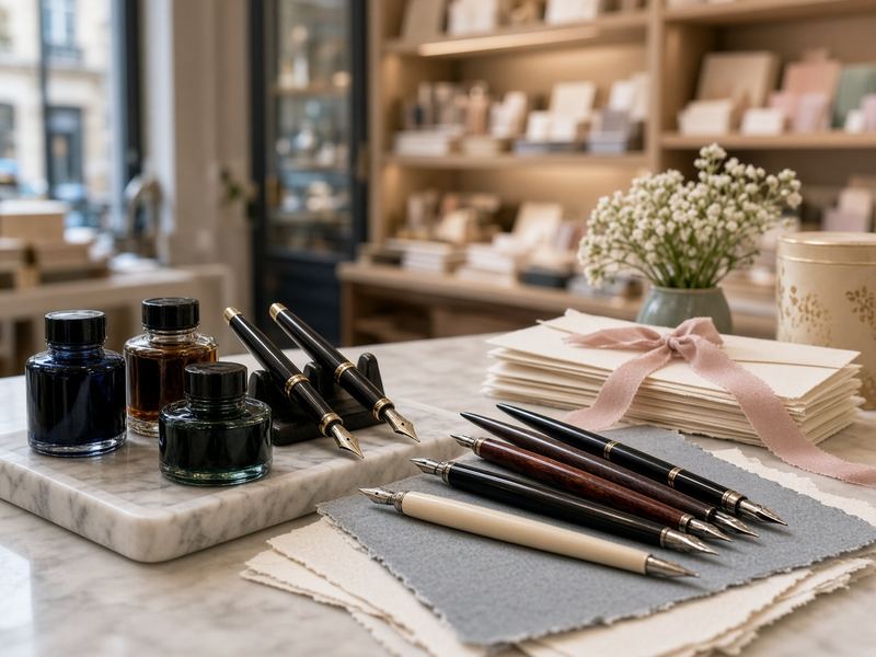 Inks & pens at Studio Genereclis